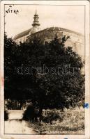 1932 Nyitra, Nitra; vár. A képeslap címzettje Dr Némethy Ernő (1897-1960) plébános. Foto Rasofsky / zámok / castle. photo (fl)