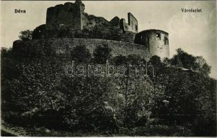 Déva, vár. Hirsch Adolf kiadása / castle (r)