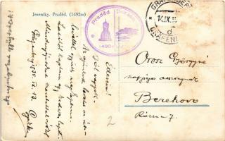 1935 Hruby Jesenik, Altvatergebirge; Praded / Habsburgwarte, Aussichtsturm auf dem Altvater / mounta...