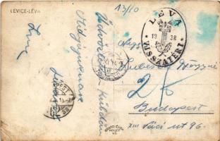 1938 Léva, Levice; Állami tanítóképző / Ceskoslovensky Státny Ucitelsky ústav / teachers' train...