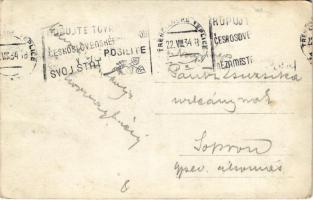 1934 Trencsénteplic, Trencianske Teplice; Török fürdő belső / Turkish Hammam spa interior. photo + S...