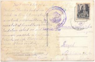 1944 Tihuca, Tihucza, Tihuta (Báránykő, Piatra Fantanel); látkép / general view + "M. Kir. V. H...