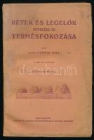 Dorner Béla, enesei: Rétek és legelők művelése és termésfokozása. Bp., [1929], Athenaeum, 360 p. Második kiadás. Kiadói papírkötés, sérült borítóval és gerinccel, ázásnyomokkal, sérült címlappal, helyenként kissé foltos lapokkal, nagyrészt felvágatlan.