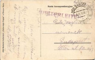 1915 Nowy Sacz, Nowego Sacza, Neu Sandez, Újszandec; Ul. Batorego / street view + "Weiterleiten