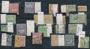 22 db Turul bélyeg fordított vízjellel