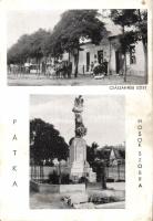 Pátka a Császár-féle üzlettel és hősi emlékművel (EK)