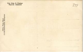 Nagyszeben, Hermannstadt, Sibiu; Piata Huet. Foto Orig. E. Fischer / Huetplatz / Huet tér, Wilhelm B...