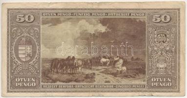 1945. 50P "D 006 008660" T:F kis beszakadások Adamo P15