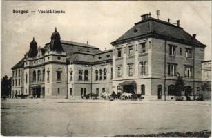 1916 Szeged, vasútállomás (EK)