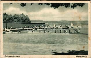 Balatonlelle, Fövenyfürdő, strand (fl)