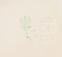 Hollóházi korsó a Márkushegyi Bányászüzem emblémájával, jelzett, hibátlan, m: 19 cm