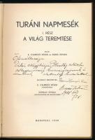 Eszes István: Turáni napmesék. DEDIKÁLT Horthy Miklósnak! Bp., 1938. Egész vászon kötésben, jó állap...