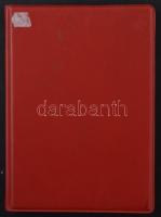 180 db Színesszámú 5kr bélyeg kisméretű berakóban