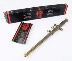 Denix Napóleon-tőr (1809) replika, jó állapotban, dobozában, h: 41 cm