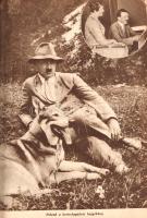 A Magyarság évkönyve. Szerkesztették: Radnai Endre és Vaska Géza. (1934). [Budapest], 1934. (Globus Nyomdai Műintézet Rt.) 239 + [1] p. A szövegközti és egész oldalas felvételekkel gazdagon illusztrált politikai és ismeretterjesztő évkönyv az 1920-1944 között megjelenő "Magyarság" politikai napilap előfizetői ajándékként terjesztett évkönyve. A Milotay István és Pethő Sándor által szerkesztett lap időszakunkban markánsan jobboldalinak számított, Pethő Sándor későbbi leköszönésével pedig kimondottan szélsőjobboldalivá vált. Évkönyvünk Gömbös Gyula és kormánypártja 1933. évi tevékenységét méltatja, külpolitikai érdeklődésének középpontjában pedig Hitler és Mussolini alakja áll; kisebb terjedelemben a vezérelv más képviselőiről: Roosevelt elnökről, Dolfuss kancellárról és Kemál Atatürkről is megemlékezik. Ismeretterjesztő tartalmában egyaránt találhatunk cikkeket az alföldi parasztságról, az itthoni és külföldi népi építészetről, a modern női szerepekről és divatokról, a legújabb filmekről és mindkét nembéli színházi és filmes hírességekről; a Maginot-vonalról és az 1933. évi gödöllői cserkész világtalálkozóról, a Tabán lebontásáról, a Tátra sportéletéről, az előző évi magyar sportteljesítményekről, valamint a szőnyegszövés és a kártyakészítés kultúrtörténetéről. A belső címlapon Nagy Árpád hazafias grafikája, a fejléceket Pintér Jenő rajzolta. Fűzve, Szemes István grafikájával illusztrált, enyhén sérült kiadói borítóban. Jó példány.