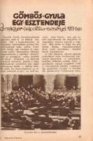 A Magyarság évkönyve. Szerkesztették: Radnai Endre és Vaska Géza. (1934).
[Budapest], 1934. (Globus...