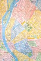 [Térkép] Nagy-Budapest térképe. Mértéke: 1:18,000 - 1:22,000. (1942 körül).
Budapest, [1942 körül]....