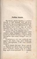 Jókai Mór: 
Politikai divatok. Regény. I-III. kötet. [Egybekötve.]
Budapest, 1874. Franklin-Társul...