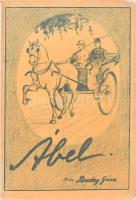 Buday Géza: Ábel. Regényes korrajz. Makó, 1930, Szerző.- Gaál László ny. 134 p. Fűzve, kiadói rajzos borítóban, borító ragasztása elengedett, de jó állapotban