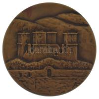 Varga Miklós (1928- ) DN "Miskolcért / Diósgyőri vár" kétoldalas bronz emlékérem, a kisebb...