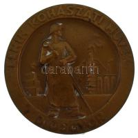 1970 k. "Lenin Kohászati Művek Diósgyőr" egyoldalas bronz emlékérem (50mm) T:AU, kis patina