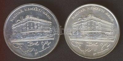 1992-93. 200Ft Ag "MNB" (2x) T:BU,2