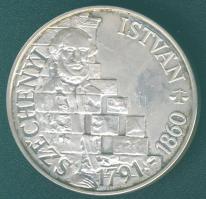 1991. 500Ft Ag "Széchenyi István" T:BU Díszdobozban, tanúsítvánnyal!