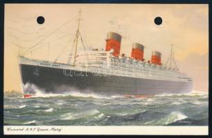 1957 Fenyő Miksa (1877-1972) író, a Nyugat alapító főszerkesztője, mecénás autográf képeslapja, aláí...