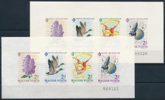 1964 Bélyegnap Monográfia 2 db vágott blokk (12.000)