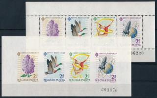 1964 Bélyegnap Monográfia blokkpár, a sorszám utolsó számjegye megegyezik (14.000)