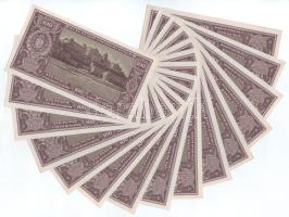 1945. 100P (15x) sorszámkövetők "E 091 053775 - E 091 053789" T:AU, sarokhajlás, az utolsó...