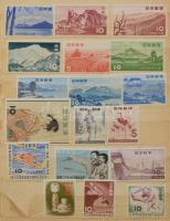 USA, Japán, Kína stb. régi bélyegek 8 lapos, közepes berakóban