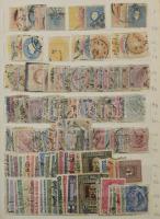 Ausztria gyűjtemény, 2.000-2.500 klf bélyeg sűrűn rakva 10 lapos, közepes berakóban