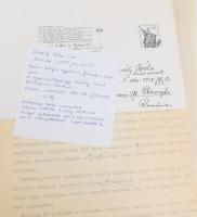 cca 1957-1988 Magyar írók, irodalomtörténészek és egyéb személyiségek (Gömöri György, Örvös Lajos, S...