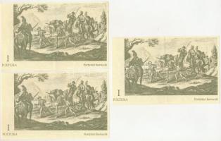 2007. Ónod I Poltura (3db) sorszámkövetők "002506 - 002508" mindegyik "Lorántffy Zsuz...