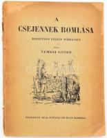 Temesi Győző: A csejennek romlása. Regényes indián történet. Bp., 1928, Ifjúság és Élet. Kiadói papírkötés, sérült állapotban.
