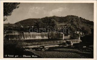 Beszterce, Bistritz, Bistrita; Felső gát / Oberes Wehr / upper dam
