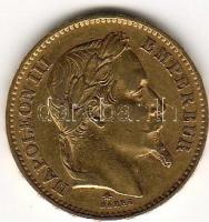 Franciaország 1868 20Fr "Napoleon" 6,4516g arany T:3+   aranyáron !