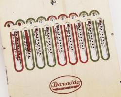 Danaddo magyar gyártmányú kézi számológép (összeadó és kivonó), gyártó: Danuvia Ipari és Kereskedelm...