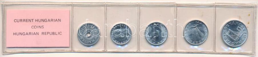 1990. 2f-50f Al (5xklf) fillér forgalmi sor fóliatokban T:UNC
Adamo FO23