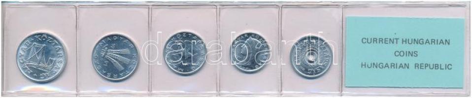 1991. 2f-50f Al (5xklf) fillér forgalmi sor fóliatokban T:UNC
Adamo FO24