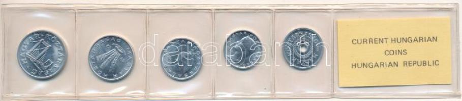 1992. 2f-50f Al (5xklf) fillér forgalmi sor fóliatokban T:UNC
Adamo FO25