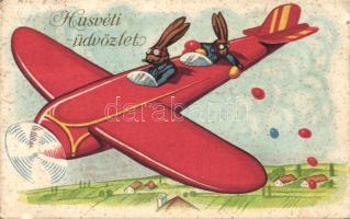 Easter rabbits plane (Rb)
