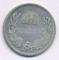 1892KB 1K Ag "Ferenc József" T:F Adamo K5