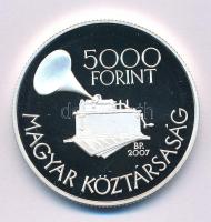 2007. 5000Ft Ag "Kodály Zoltán születésének 125. évfordulója" kapszulában T:PP Adamo EM211
