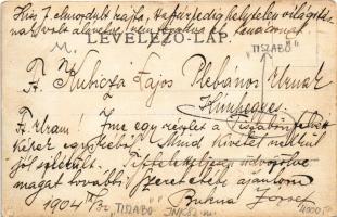 1904 Tiszabő, papok csoportképe. photo (EB)