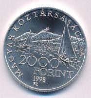1998. 2000Ft Ag "Régi balatoni hajók II - Phoenix" kapszulában T:BU Adamo EM155