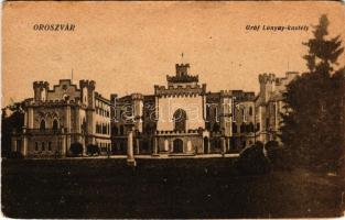 Oroszvár, Rusovce (Pozsony, Pressburg, Bratislava); Gróf Lónyay kastély. Ducks Henrik kiadása / castle (Rb)