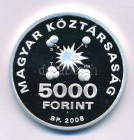 2008. 5000Ft Ag "Teller Ede" kapszulában T:PP Adamo EM214