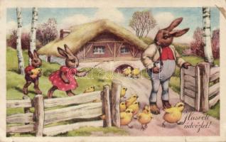 Easter rabbits pipe (gluemark)